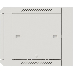 Шкаф коммутационный NTSS Премиум (NTSS-W15U6045GS-2) настенный 15U 600x450мм пер.дв.стекл 60кг серый IP20 сталь, фото3