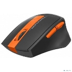 Мышь беспроводная A4Tech Fstyler FG30 серый/оранжевый, 2000 dpi, радиоканал, USB, кнопки - 5, фото9