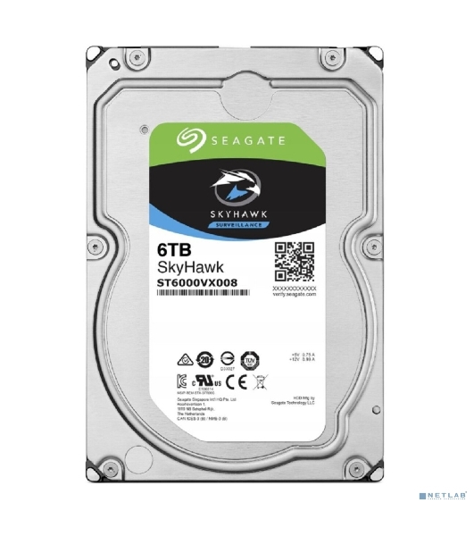 Жесткий диск HDD Seagate 6Tb 5400RPM SATA 6Gb/S 256MB