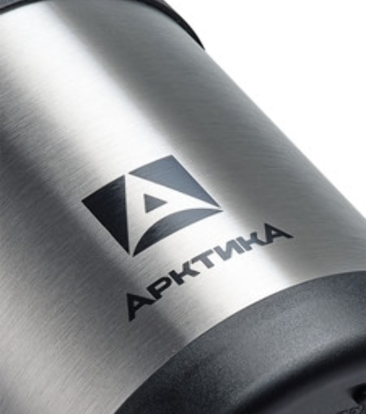 Термос Арктика 201-1200, 1,2 л, с ручкой + чашка, универсальная пробка, холод/тепло 20 ч