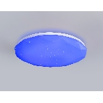 Светодиодный светильник RGB Ambrella light FZ417 WH белый IP20 46W 3000K-6500K+RGB D380*60 (ПДУ ИК), фото5