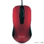 Мышь проводная Gembird MOP-400-R красный, 1000 dpi, USB, кнопки - 3, фото8