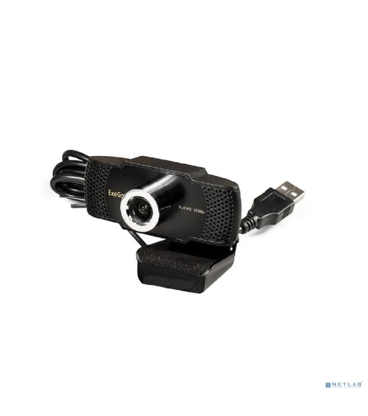 Веб-камера ExeGate BusinessPro C922 FullHD 1920x1080, 30 кадр/с, USB Type-A, микрофон (шумоподавление), универсальное крепление