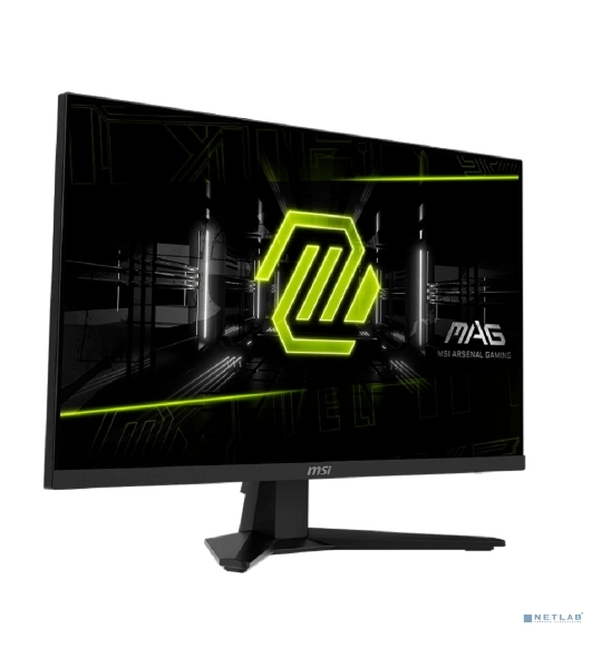 Монитор 27' MSI MAG 274QF X24 IPS 2560x1440, 240 Гц, 0.5 мс, 16:9, 250 кд/м², 2xHDMI 2.0b, DP 1.4a, 3.5 мм, FreeSync, полуматовый экран, черный