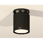 Светильник Ambrella Light XS8142020 SBK/PBK черный песок/черный полированный GX53 (N8902, C8142, N8113), фото3