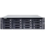 Сетевое хранилище без дисков SMB QNAP TS-1673AU-RP-16G NAS 16 HDD trays, 2x 2.5 GbE, rackmount, 2 PSU. 4-core AMD V1500B 2,2 GHz,RAM 16 Gb (1 x 16 GB) up to 32 Gb (2 x 16 GB). W/o rail kit RAIL-B02, фото10