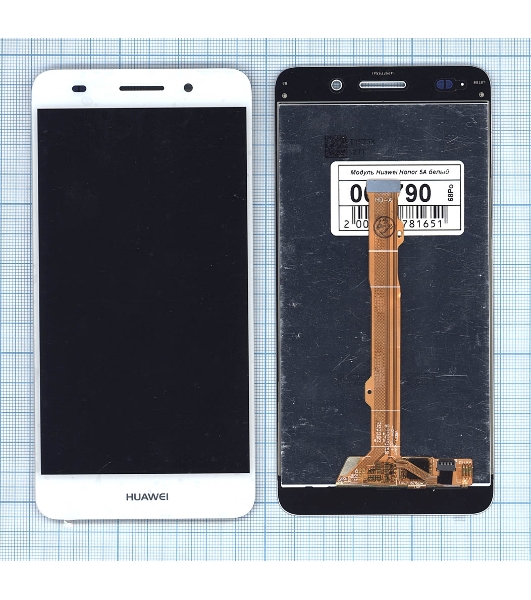 Дисплей для Huawei Honor 5A (D2LYO-L21) белый