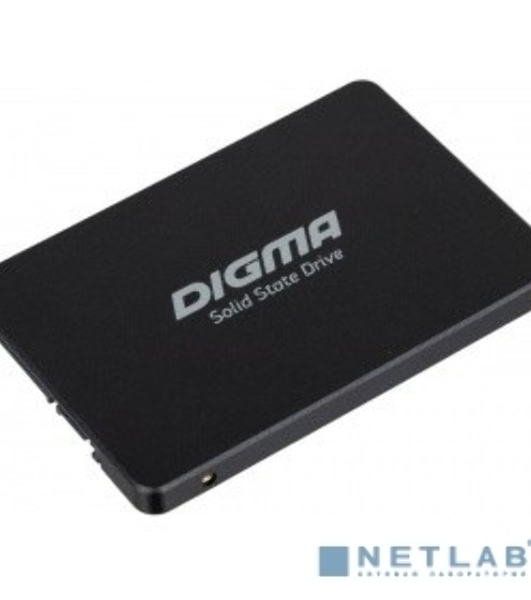 Накопитель SSD Digma Run S9, 512Gb, SATA III, 2.5', без NVMe, R/W 520/475