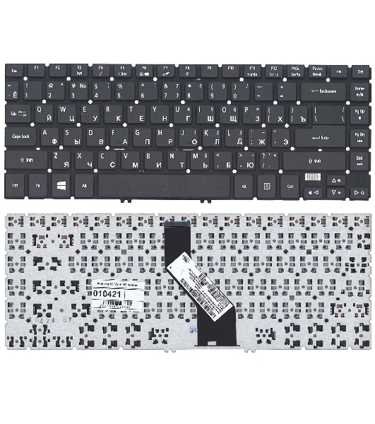 Клавиатура для ноутбука Acer Aspire V5-473G черная
