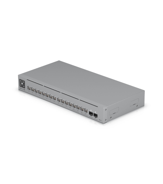 Коммутатор Ubiquiti Networking interface, (12) GbE RJ45 ports (4) 1/2.5 GbE RJ45 ports (2) 10G SFP+ ports; Total non-blocking throughput, 42 Gbps; Switching capacity, 84 Gbps