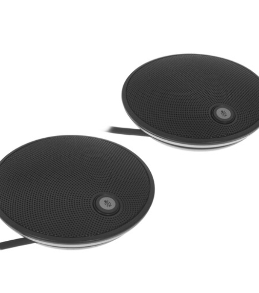 Микрофоны выносные проводные 2 шт. (989-000171) для Logitech ConferenceCam Group 