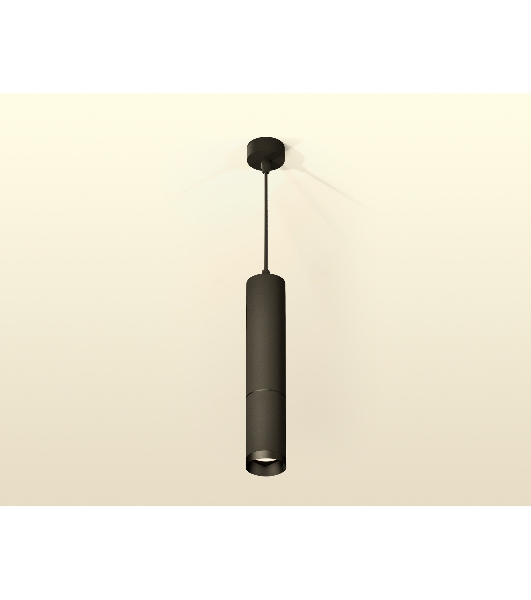 Светильник Ambrella Light XP6323010 SBK/PBK черный песок/черный полированный MR16 GU5.3 (A2302, C6356, A2061, C6323, N6131)