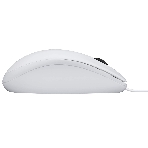 Мышь проводная Logitech B100 белый, 1000 dpi, USB, кнопки - 3, фото15