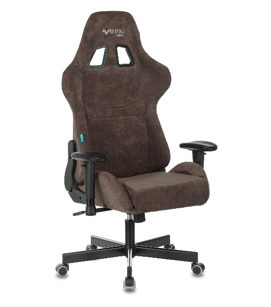 Кресло Бюрократ VIKING KNIGHT LT10 FABRIC коричневый, ткань, 120 кг, механизм качания