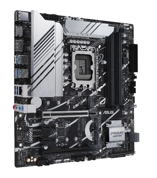 Материнская плата ASUS PRIME Z890M-PLUS WIFI, LGA 1851, Intel Z890, 4xDDR5, 6xSATA, 3xM.2, 1xPCIe 5.0 x16, 1xPCIe 4.0 x4, 2xPCIe 4.0 x1, 1xHDMI, 1xDP, 1x2.5Gb LAN, 2xUSB-A 2.0, 4xUSB-A 3.2 Gen 1, 1xUSB-A 3.2 Gen 2, 1xUSB-C 3.2 Gen 2x2, 3x3.5 мм, 7.1, mATX