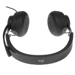 Гарнитура Logitech Zone Wired UC графит, проводная, USB-C, сертификация Microsoft Teams, фото9