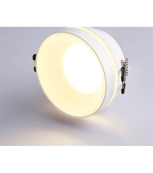 Светильник Ambrella light TN3305 WH/FR белый/белый матовый MR16 GU5.3 D80*43
