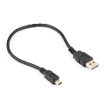 Кабель Gembird/Cablexpert USB 2.0, мультиразъем USB, AM/miniB 5P, 30см, пакет, фото 1