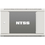 Шкаф коммутационный NTSS Премиум (NTSS-W18U6045GS-2) настенный 18U 600x450мм пер.дв.стекл 60кг серый IP20 сталь, фото5