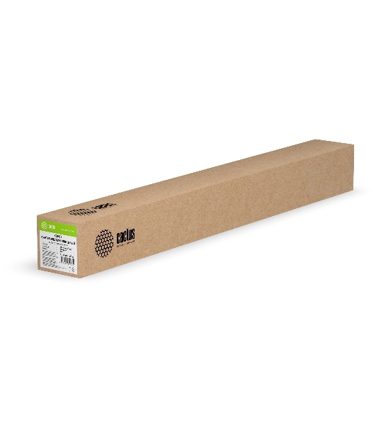Холст Cactus CS-GC260-106730 42'(A0+) 1067мм-30м/260г/м2/белый глянцевое синтетика для струйной печати втулка:50.8мм (2')