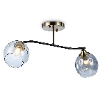 Светильник Ambrella light TR303008/2 SB/BK/SM  бронза/черный/дымчатый E27/2 max 40W 560*140*240, фото 1