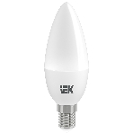 Лампа светодиодная LED 9Вт 230В 4000К E14 свеча LLE-C35-9-230-40-E14 IEK, фото2