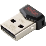 Флешка USB Netac UM81 (NT03UM81N-064G-20BK), 64Gb, USB 2.0, R/W 30/10, черный/красный, фото2