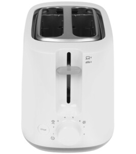Тостер Philips HD2581/00 белый, 830 Вт, 2 слота