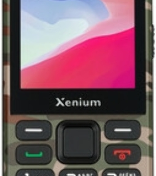 Мобильный телефон Xenium X300 зеленый камуфляж