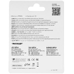 Накопитель SSD Patriot P320, 256Gb, PCIe 3.0 x4, M.2 2280, NVMe, R/W 2200/1200, фото8
