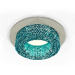 Комплект встраиваемого светильника Ambrella light XC7623023 SGR/BL серый песок/голубой MR16 GU5.3 (C7623, N7194), фото3