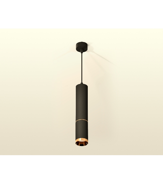 Светильник Ambrella Light XP6323020 SBK/PYG черный песок/золото желтое полированное MR16 GU5.3