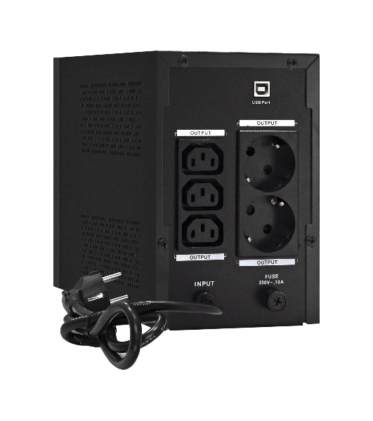 Источник бесперебойного питания ExeGate SpecialPro Smart LLB-1200.LCD.AVR.2SH.3C13.USB 1200VA/750W, LCD, AVR, 2*Schuko+3*C13, USB, съемн.кабель, металлический корпус, черный