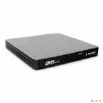 Оптический привод внешний с интерфейсом USB Gembird DVD-USB-03 пластик, черный, фото2