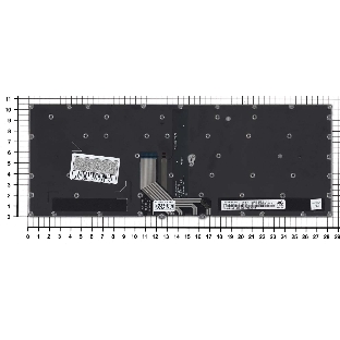 Клавиатура для ноутбука Lenovo 920-13IKB черная с подсветкой