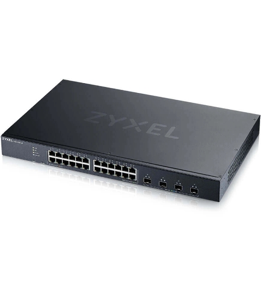 Коммутатор Smart L3 Lite Zyxel NebulaFlex XGS1935-28, rack 19', 24xGE, 4xSFP+, бесшумный