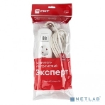Удлинитель EKF UBA16-2USB-4-02i 'Эксперт' 4 гнезда 2 метра 16А/3,5 кВт с 2 USB 2,1А ПВС 3х1, фото 1