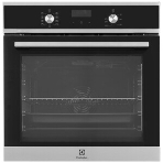 Встраиваемая электрическая духовка ELECTROLUX EOF5F70X с конвекцией, объем 72 л, 8 режимов, очистка каталитическая задняя стенка, 2 стекла в дверце, направляющие проволочные + телескопические (1 уровень), фото6