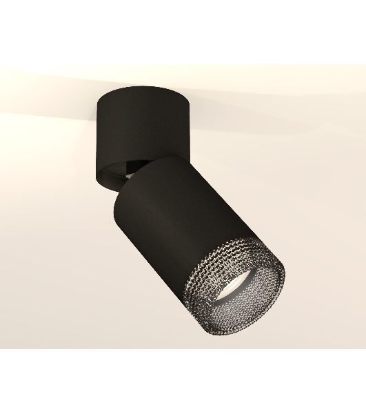 Светильник Ambrella Light XM6313061 SBK/BK/BK черный песок/черный/тонированный MR16 GU5.3 (A2221, C6313, N6151)