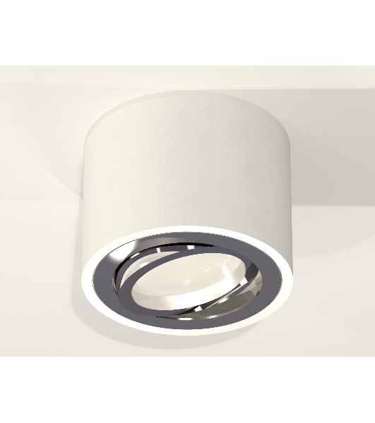 Светильник Ambrella Light XS7510003 SWH/PSL белый песок/серебро полированное MR16 GU5.3 (C7510, N7003)