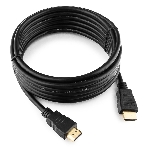 Кабель Cablexpert HDMI CC-HDMI4-15, 19M/19M, v2.0, медь, позол.разъемы, экран, 4.5м, черный, пакет, фото 1