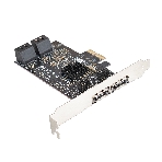 Контроллер ExeGate EXE-504 PCI-E 2.0, SATA3 RAID, 4 int+2 ext (OEM), фото 1