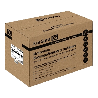 Источник бесперебойного питания ExeGate SpecialPro Smart LLB-1200.LCD.AVR.2SH.3C13.USB 1200VA/750W, LCD, AVR, 2*Schuko+3*C13, USB, съемн.кабель, металлический корпус, черный