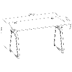 Стол игровой Cactus CS-GMD-BK-RGb столешница МДФ, черный каркас черный 136x60x75 см, фото16