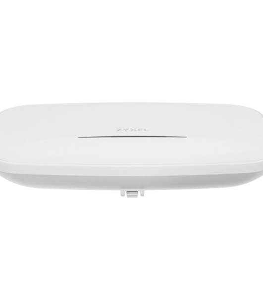 Точка доступа ZYXEL Wi-Fi 7 Access Point Zyxel NebulaFlex NWA30BE, 802.11be (BE5100), MU-MIMO 2x2+2x2, fixed antennas, 1xLAN 2.5GE, w/o support 802.1x and captive portal, only DC power (incl. PSU)