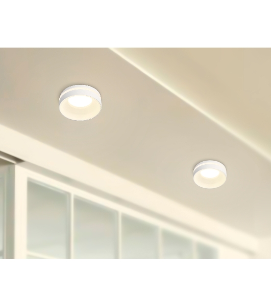 Светильник Ambrella light TN3305 WH/FR белый/белый матовый MR16 GU5.3 D80*43