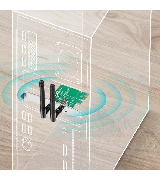 Сетевой адаптер TP-Link SOHO TL-WN881ND Адаптер 300Mbps Wireless N PCI