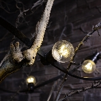 Гирлянда Neon-night LED Galaxy Bulb String 10м, черный каучук, 30 лампx6 LED теплый белый, влагостойкая IP65, фото3