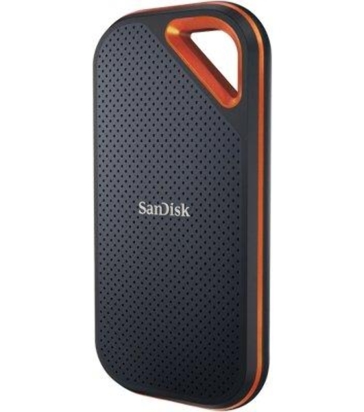 Внешний SSD SanDisk Extreme, 1TB, USB 3.2 Gen 2x2 Type-C, R/W 2000/2000, черный