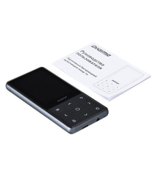Плеер Hi-Fi Flash Digma Y4 BT 16Gb черный/2.4'/FM/microSDHC